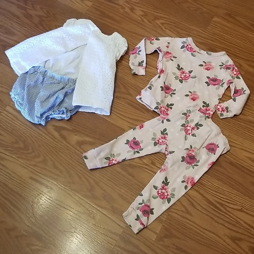 Gap pajamas‎ cat an hack romper 12mo